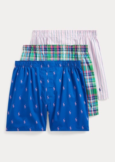 Men's Polo Ralph Lauren Classic 3-Pack Boxers | 715932SWD